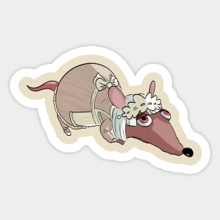 Daikokuten Jerma Rrat Sticker